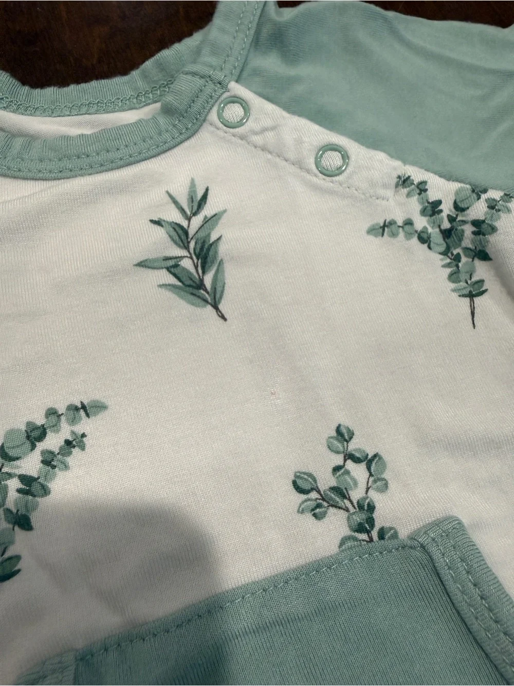 Kyte BABY Eucalyptus Shortall Romper